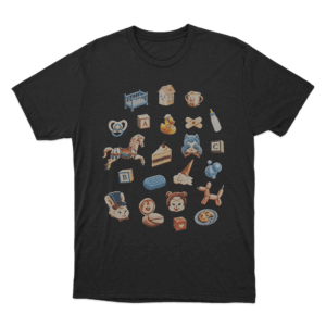 Anniversary Collage Unisex T Shirt Black