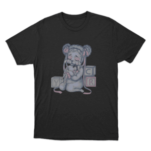 Crybaby Bear Unisex T Shirt Black