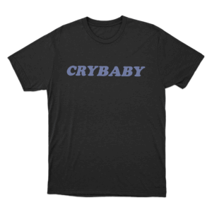 Crybaby Logo Unisex T Shirt Black