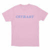 Crybaby Logo Unisex T Shirt Pink