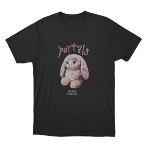Portals Bunny Unisex T Shirt Black