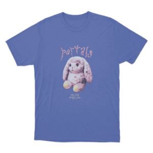Portals Bunny Unisex T Shirt Blue