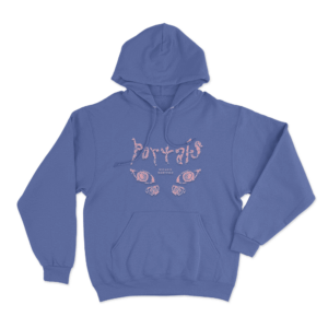 Portals Eyes Unisex Hoodie Blue
